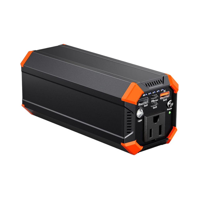 Portable Aluminum Alloy Power Bank AC Outlet 100W Laptop Charger 98Wh/27000mAh High Capacity 65W PD USB Quick Charge Support