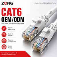 Cable de Red ZOGUO Cat 6, Cable LAN con Conector RJ45, Cable Ethernet Impermeable