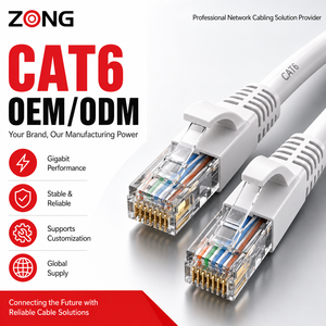<span class=keywords><strong>สาย</strong></span>เคเบิลเครือข่าย ZOGUO <span class=keywords><strong>Cat</strong></span> 6 <span class=keywords><strong>สาย</strong></span><span class=keywords><strong>แลน</strong></span> หัวต่อ RJ45 <span class=keywords><strong>สาย</strong></span>อีเธอร์เน็ตกันน้ำ - Product Image 1