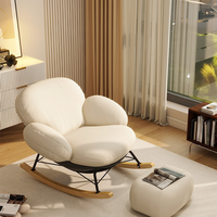 Fauteuil inclinable moderne pour salon, décoration de la maison, fauteuil de détente avec repose-pieds