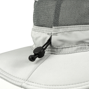 Có Thể Điều Chỉnh Giá Rẻ Giá Ngoài Trời UPF 50 + Mặt Trời Hat Rộng vành Lưới Mũ Câu Cá Với Cổ Flap Nhanh Chóng Làm Khô Xô Hat - Product Image 4