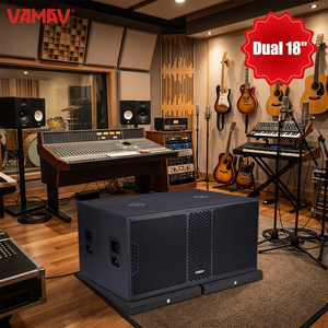 VAMAV Bocinas NOVA TX 218S 18'' Subwoofer Puissant 2000W pour Scène de Concert, Haut-parleurs Professionnels en Bois pour DJ, Son Actif Puissant OEM - Product Image 6