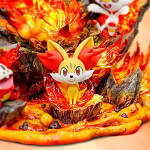 Figurine d'action PVC EGG Super Large Fire <span class=keywords><strong>Dragon</strong></span> GK Anime Model Ornaments Wholesale pour la série Fire Family Bucket - Product Image 4