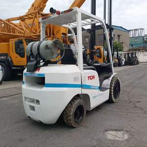 Montacargas Usado a Gas LPG, Montacargas Usado TCM FD30T de 3 Toneladas, Montacargas Usado Japonés de 3 Toneladas con Motor Nissan - Product Image 6
