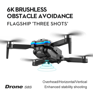 Hot bán <span class=keywords><strong>3</strong></span> máy ảnh s8s rc mini quang dòng chảy <span class=keywords><strong>Drone</strong></span> 2.4 Gam wifi không chổi than bay không người lái FPV EIS ổn định chuyên nghiệp RC máy bay - Product Image 3