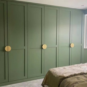 Großhandel Schlafzimmer möbel Langlebige Kleidung Kombination Schränke Grenze Modern Closet Organizer Holz schrank Schränke - Product Image 4