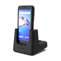 Scanner de codes-barres, lecteur RFID, 1D/2D, UHF, Terminal avec PDA, portatif, Android 10.0, longue portée, portatif