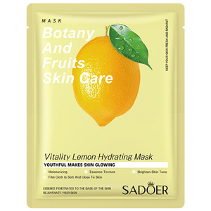 개인 상표 한국 미백 보습 얼굴 마스크 과일 뷰티 페이스 마스크 시트 Sheetmask 스킨 케어 페이셜 마스크 - Product Image 5