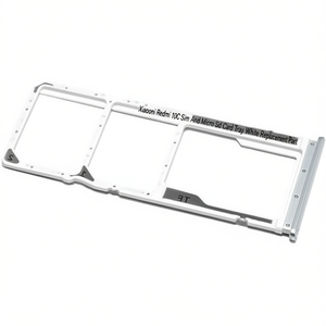 Bandeja para Tarjeta SIM Blanca de Repuesto para Redmi 10C, Componente de Reparación con Ranura Micro SD - Product Image 2