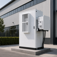 Armoire industrielle de stockage de batteries solaires 241 kWh pour système micro-réseau de réduction des pics de consommation en grande usine