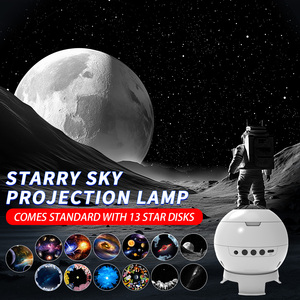 Bluetooth Projector, <b>Night</b> <b>Light</b>, Music Speaker, Star Projector, Galaxy White Noise, Black and White Film, HD Projector Lamp - Product Image 1