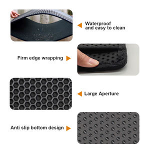 Tapis de litière pour chat en EVA souple, tapis de capture de sable pour toilette pour animaux de compagnie, tapis de chat personnalisé, nettoyant pour usage intérieur - Product Image 4