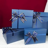 Boîte-cadeau en papier pliable de chaussure noire personnalisée avec fermeture d'emballage en carton de logo écologique impression offset conception écologique