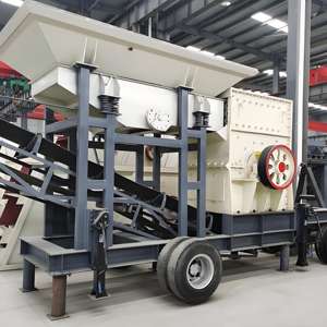 Broyeur à marteaux de type boîte <span class=keywords><strong>mobile</strong></span> monté sur camion 30-200TPH pour pierres usagées et écran de minerai-Type de produit Machines de fabrication de sable - Product Image 2