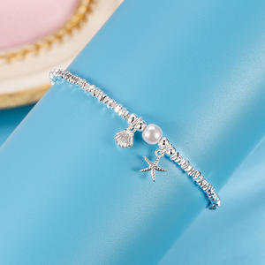 Bracelet strass fabricante piezas en plata 925 bracelet turquoise personalizar pulseras con dijes plata 925 - Product Image 1