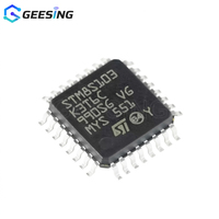 Línea de Acceso Principal Geesing, MCU de 8 bits con Núcleo STM8, 16MHz, 8KB Flash, 1KB RAM, 640B EEPROM Real, ADC de 10 bits, LQFP-32 IC STM8S103K3T6C