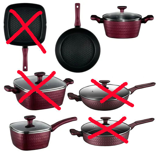 Rojo - 5 unidades/juego