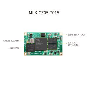 MLK-CZ05-7015 XC7Z015-2CLG485I Placa Base de la Serie AMD ZYNQ 7000 de Grado Industrial, 1GB DDR3, 128Mbit QSPI FLASH, 16GB EMMC - Product Image 4