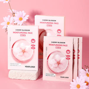 Bunga rahasia grosir Sakura masker wajah pelembab semua Perawatan Kulit Kecantikan Produk kosmetik hidrasi masker wajah - Product Image 1