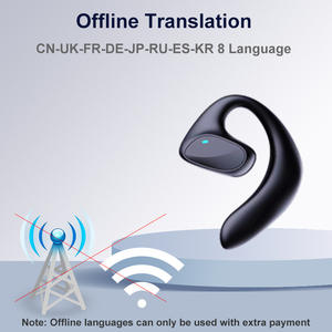 Nouveau casque de traduction intelligent M8 144 traducteur de langue chinoise TWS casque Bluetooth sans fil avec réduction du bruit - Product Image 3