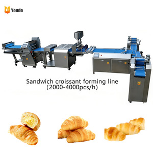 Ligne de production de croissants entièrement automatique industrielle 2000-4000 pièces/h pour grandes pâtisseries - Product Image 1