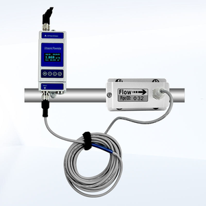 DN10 Clamp on Ultrasonic Flow <span class=keywords><strong>Meter</strong></span> para Água Óleo <span class=keywords><strong>Diesel</strong></span> com Display OLED de Alta Precisão e Design Montado na Parede - Product Image 6