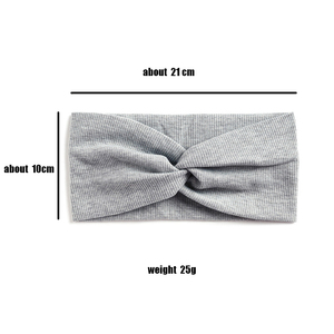 9007 Sasaacc Đa Năng Của Phụ Nữ Chéo Hình Dạng Đàn Hồi Tóc Ban Nhạc Thời Trang Vải Cotton Tùy Chỉnh Trong Màu Sắc Cho Chạy - Product Image 6