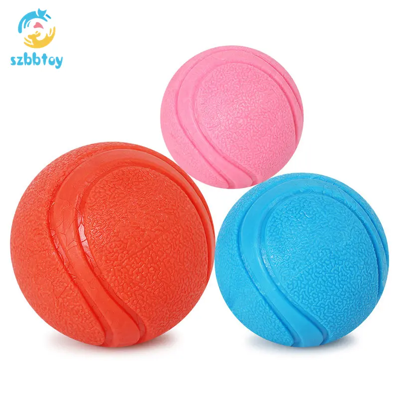 Wholesale TPR Floating Durable Chew Pet Dog Tennis Ball Toy