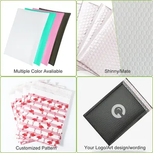 ซองกันกระแทกพลาสติกโพลีเอทิลีนสีเขียวอมฟ้า หนา 2.0 มม. กันน้ำ ทนทาน น้ำหนักเบา ขายดี เหมาะสำหรับโปรโมชั่นซูเปอร์มาร์เก็ต - Product Image 6