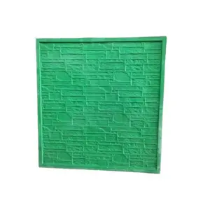 混凝土墙板模具石膏石膏模具3D背景墙设计玻璃纤维硅胶模具混凝土墙板
