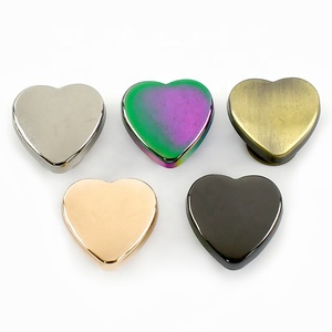 Meetee khóa trang trí hình vuông hợp kim ky621 8/10/12/14mm khóa hình trái tim hình xô đinh tán phụ kiện phần cứng hành <span class=keywords><strong>l</strong></span>ý Khóa Đinh tán - Product Image 3