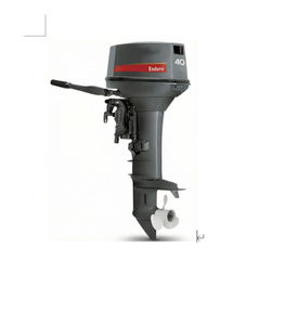 Motor fueraborda portátil de 40 HP, 2 tiempos, de gasolina, para embarcaciones inflables, botes, y embarcaciones auxiliares de yates. - Product Image 1