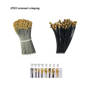 เครื่องจีบสายโคแอกเชียลแบบอัตโนมัติ Sinrad SR-IPEX สำหรับสาย IPEX  ประสิทธิภาพ 1000-1300 ชิ้น/ชม. ระยะจีบ 30 มม. ใช้ไฟ AC220V - Product Image 2