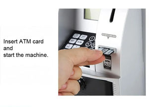 Hucha de cajero automático para dinero real Mini cajero automático para enseñar a los niños la gestión del dinero Banco de cajero automático versátil para niños puede leer USD - Product Image 4