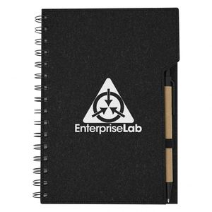 New Arrival Customized Portable A5 Spiral Bound Journal Notebook Eco Recycled Cardboard Hard Sticky Notes Flags Office <b>Notepad</b> - Product Image 4