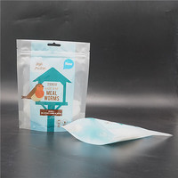 Sacs Mylar pour Emballage Alimentaire, Vers de Farine, Emballage Personnalisé Transparent Imprimé Mat avec Fermeture Éclair et Logo