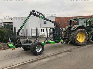 Remolques forestales <span class=keywords><strong>Wemax</strong></span> RT06 Remolque de troncos de madera de 6 toneladas con grúa de troncos de 4,7 M - Product Image 6