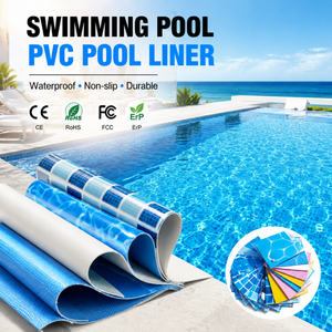 Liner de <span class=keywords><strong>piscine</strong></span> en PVC imperméable, résistant aux UV, motif mosaïque, soudable à l'air chaud, revêtement sans couture, projets de rénovation de <span class=keywords><strong>piscine</strong></span>, étanchéité - Product Image 1