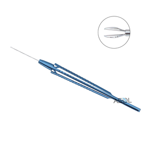 <span class=keywords><strong>Pince</strong></span> de préhension rétinienne ophtalmique en titane avec instruments à mâchoire plate pour la <span class=keywords><strong>chirurgie</strong></span> - Product Image 1