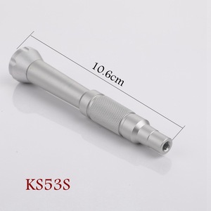 Mini Multi Functional Aluminum Alloy Screwdriver Handle 4mm Magnetic <b>Square</b> Head For Mobile Phone Repair And Disassembly <b>Tools</b> - Product Image 2