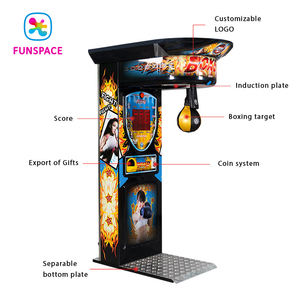 Máquina de Boxeo Arcade Deportiva con Punching a Precio de Fábrica para Sala de Juegos y Parque de Atracciones Operada por Monedas - Product Image 3