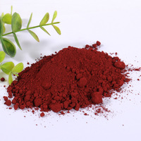 Pigment inorganique rouge oxyde de fer en poudre pour ciment, béton, briques et pavés, résistant au soleil et aux hautes températures, modèles 110, 130, 190, 9515