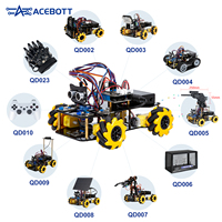 ACEBOTT-Lanzador de bolas de agua con control remoto, juguete educativo de aprendizaje con codificación STEM para Arduino