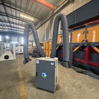 Absorbeur de fumée de soudage autoportant à bras articulé à 360 degrés