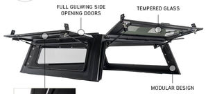 Capot rigide en aluminium <span class=keywords><strong>pour</strong></span> pick-up, compatible avec Toyota Tacoma, GMC Sierra <span class=keywords><strong>1500</strong></span>, Nissan Titan - Product Image 6