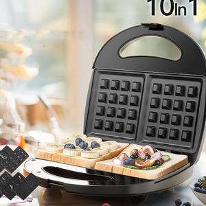 Máquina para Hacer Sándwiches Multifuncional, Máquina para Hacer Waffles, Máquina para Hacer Pan Casero, Máquina para Hacer Donuts, Máquina para Desayunos - Product Image 2