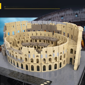22002 Street View MOC-49020 Maqueta <span class=keywords><strong>de</strong></span> Construcción del Coliseo Romano, Juguete Creativo para Niños, Bloques <span class=keywords><strong>de</strong></span> Construcción <span class=keywords><strong>de</strong></span> <span class=keywords><strong>Arquitectura</strong></span> Mundial DIY - Product Image 4