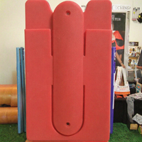 Porte-cartes en silicone, support de téléphone pliable, cadeau promotionnel, cadeau de bureau