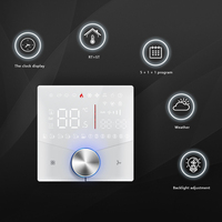 Thermostat WiFi intelligent Beca Tuya APP BAC-009 pour climatiseur central HVAC 2 ou 4 tuyaux 220V 24V avec contrôle à distance