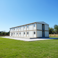 Maisons modulaires détachables TOPPRE de luxe et modernes en conteneurs de 40 pieds, cabines portables préfabriquées, maisons en conteneurs avec lits superposés, 2 chambres pour l'Australie